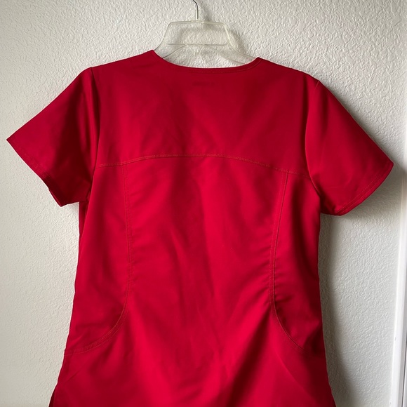 Set of top and bottom Scrubstar scrub small size red color - Picture 5 of 12